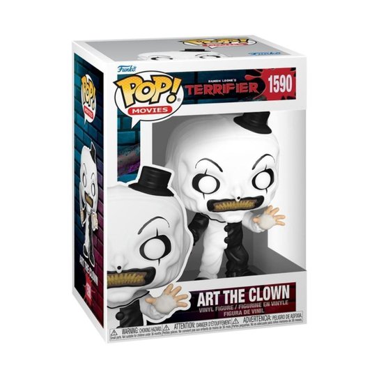 Boneco Funko Pop! Terrifier - O Palhaço Art