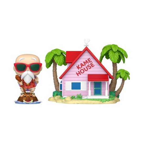 Boneco Funko Pop! Town Dragon Ball - Casa do Mestre Kame