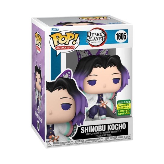 Boneco Funko Pop Ed. Limit SDCC24 Demon Slayer Shinobu Kocho