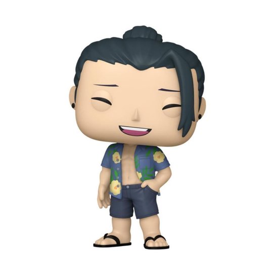 Boneco Funko Pop Expo2025 JujutsuKaisen Suguro Geto na Praia