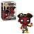 Boneco FunkoPop Deadpool Literatura Clássic Long John Silver - Preto+Vermelho