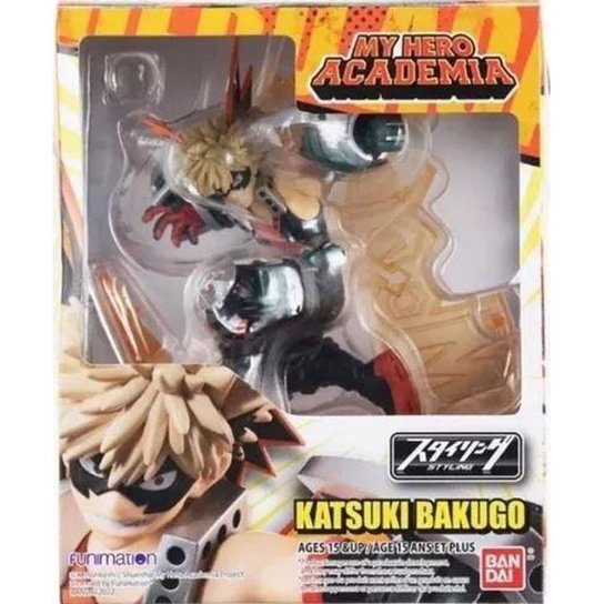 Boneco Katsuki bakugo My hero academia Bandai Banpresto