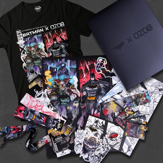 Box de colecionador Batman x Ozob - Versão Exclusiva NerdStore