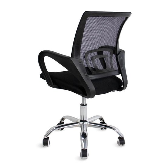 Cadeira de Escritório Preta Diretor Tany Healer