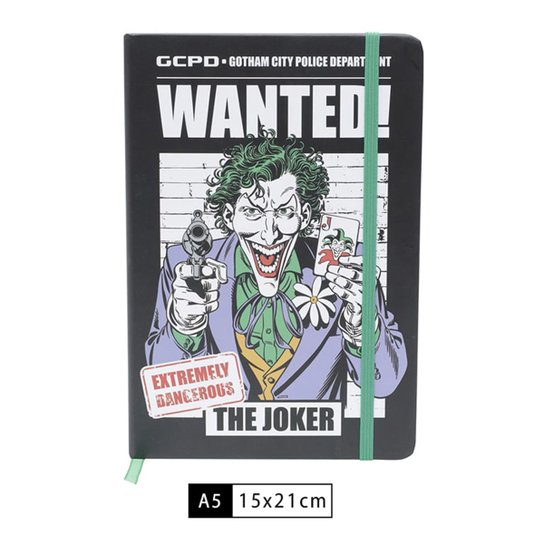 Caderneta Wb Dc Joker Wanted
