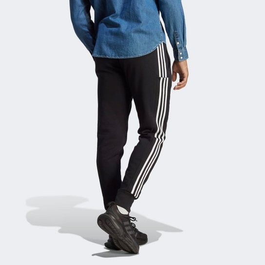 Calça Adidas Essentials 3 Listras Masculina