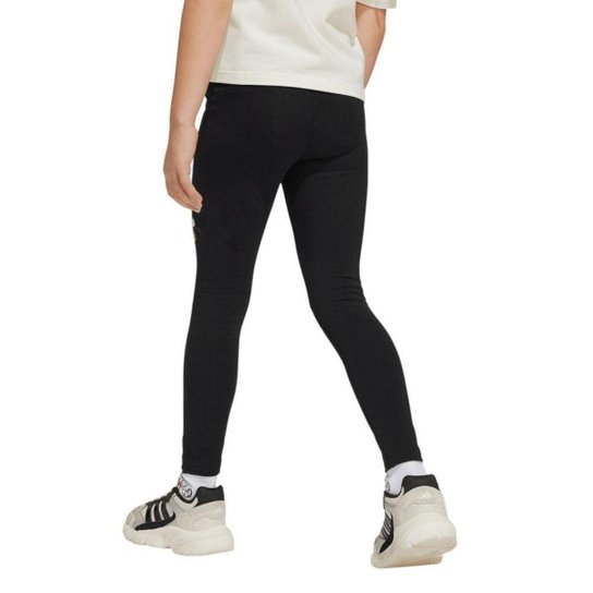 Calça Legging Adidas Disney Mickey Infantil - Preto 5-6