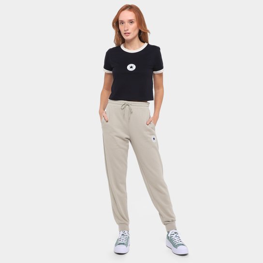 Calça Moletom Converse Go-To Patch Feminina