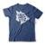 Camiseta About My Cat - Azul