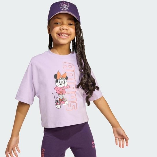 Camiseta Adidas Disney Minnie Girls Infantil