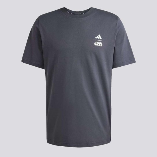 Camiseta Adidas Star Wars Cinza Escuro