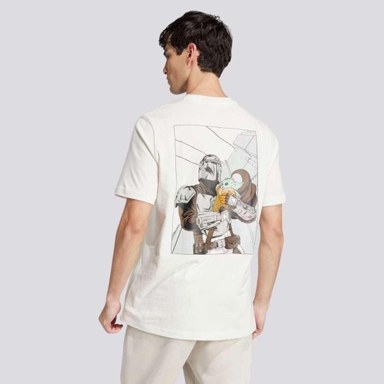 Camiseta Adidas Star Wars Off White