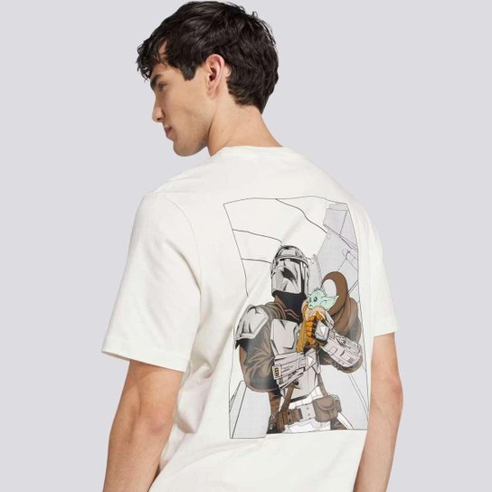 Camiseta Adidas Star Wars Off White