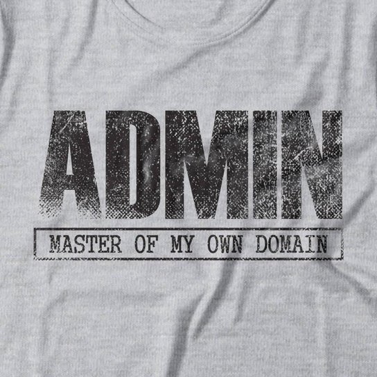 Camiseta Admin