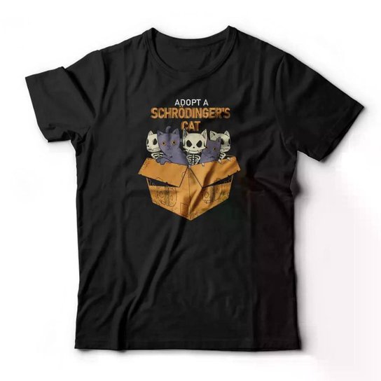Camiseta Adopt A Schrödinger's Cat