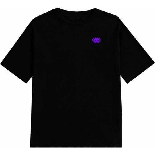 Camiseta Camisa Básica Algodão Retro Video Game Jogos Estampada