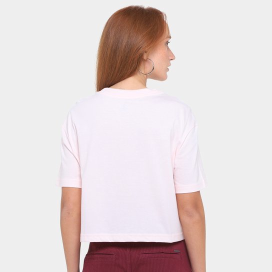 Camiseta Converse Cropped Overs Love Me Feminina