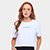 Camiseta Converse Cropped Puff Oversized Feminina - Branco