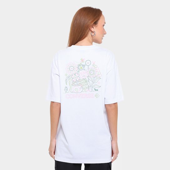 Camiseta Converse Estampada Feminina