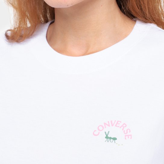 Camiseta Converse Estampada Feminina