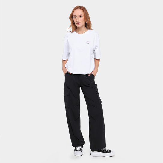 Camiseta Converse Estampada Feminina