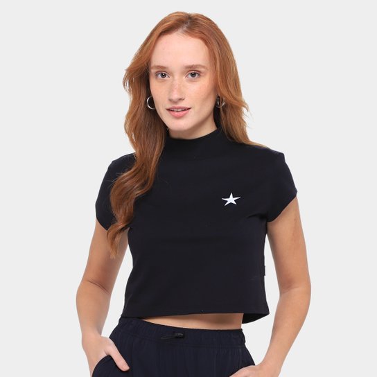 Camiseta Converse Fest Graphic Croped Feminina