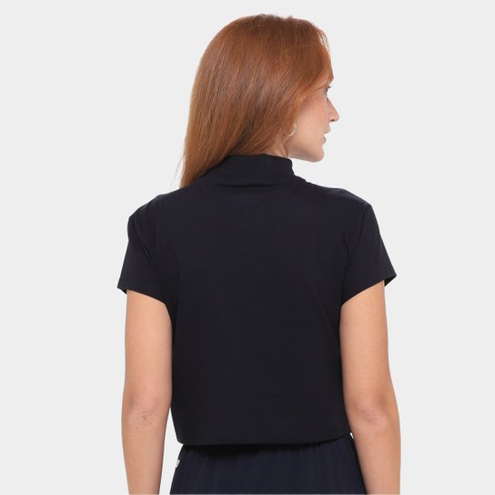 Camiseta Converse Foundation Cropped Feminina