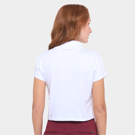 Camiseta Converse Foundation Cropped Feminina