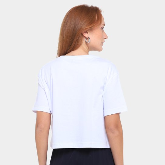 Camiseta Converse Go-To As Pach Cropped Feminina