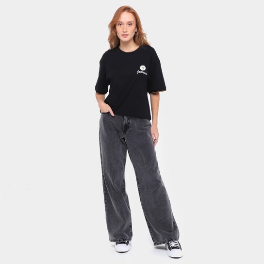Camiseta Converse Oopsie Daisy Oversized Feminina