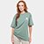Camiseta Converse Oopsie Daisy Oversized Feminina - Verde