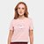 Camiseta Converse Patch Log Fit Feminina - Rosa