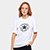 Camiseta Converse Patch Logo Puf Feminina - Off White