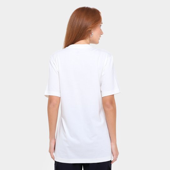 Camiseta Converse Patch Logo Puf Feminina