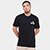 Camiseta Converse Skeleton Sunris Tee Masculina - Preto