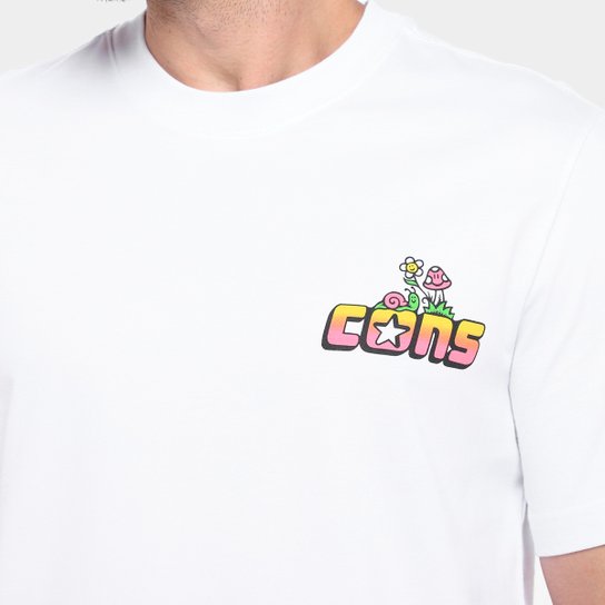 Camiseta Converse Skeleton Sunris Tee Masculina