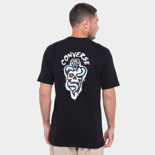 Camiseta Converse Skt Spray Gra Tee Masculina