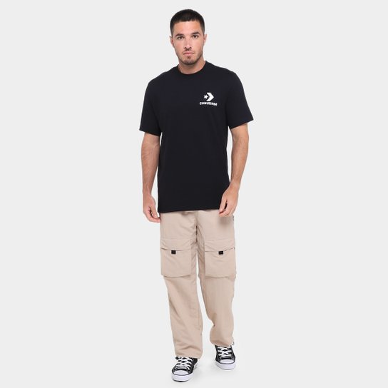 Camiseta Converse Skt Spray Gra Tee Masculina