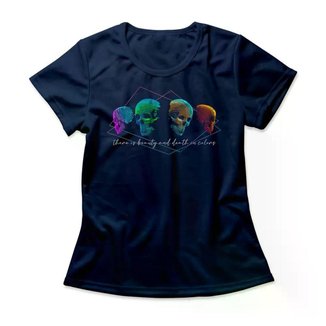 Camiseta Feminina Beauty And Death