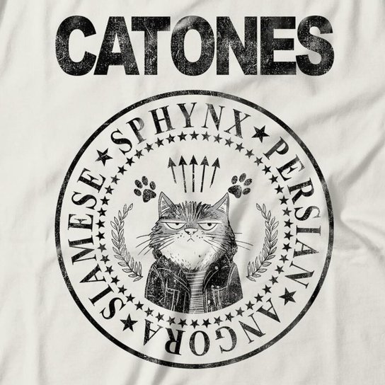 Camiseta Feminina Catones