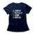 Camiseta Feminina Code Repeat - Azul Escuro