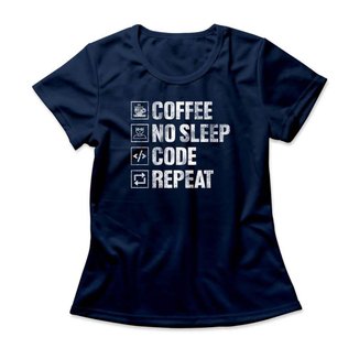 Camiseta Feminina Code Repeat