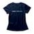 Camiseta Feminina Data Is Greater Than Opinion - Azul+Marinho