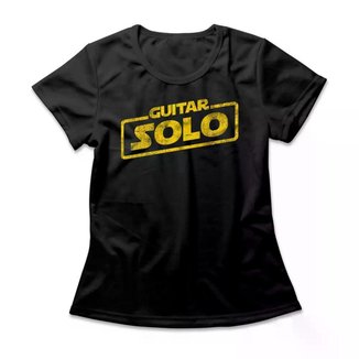 Camiseta Feminina Guitar Solo