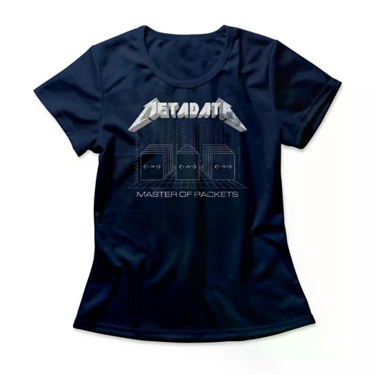 Camiseta Feminina Metadata