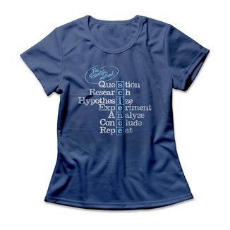 Camiseta Feminina Método Científico