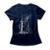 Camiseta Feminina Skull King - Azul Escuro
