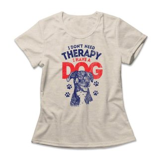 Camiseta Feminina Therapy Dog