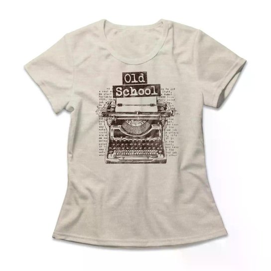 Camiseta Feminina Typewriter