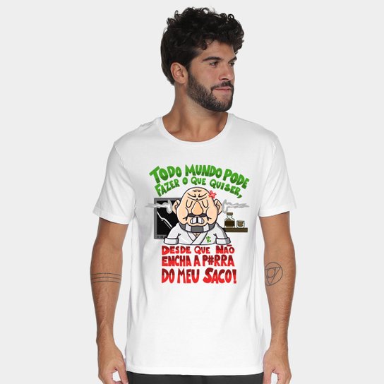 Camiseta Jovem Nerd Frase Sr. K